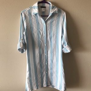 Tommy Bahama long shirt dress